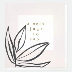 A Note Just To Say Everyday Card>Caroline Gardner Best Sale