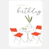 Al Fresco Drinks Birthday Card>Caroline Gardner Cheap
