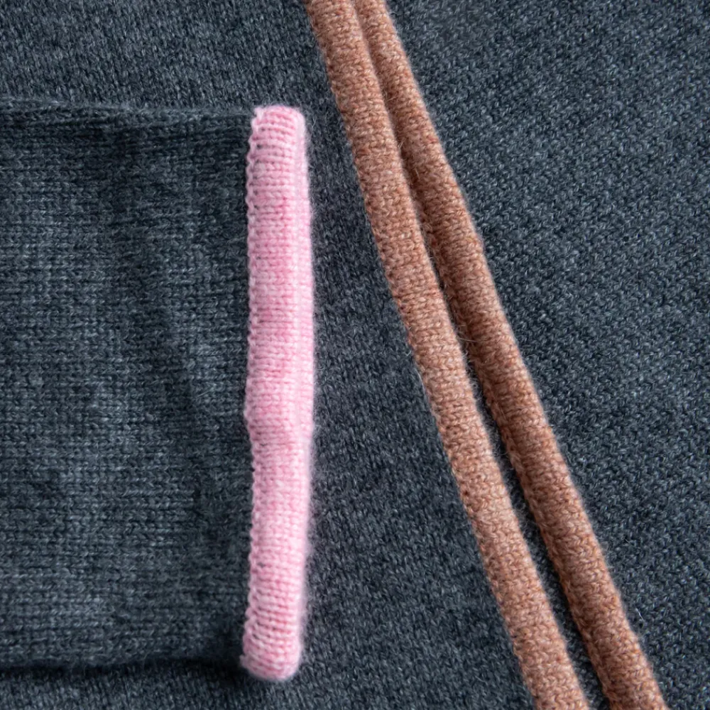 Ash Grey Pure Cashmere Jumper>Caroline Gardner Best Sale