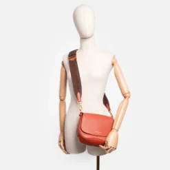 Autumn Orange Leather Chiara Bag><noscript><img width=