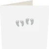 Baby Feet New Baby Card for Twins>Caroline Gardner Fashion