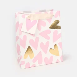 Baby Pink Hearts Medium Gift Bag>Caroline Gardner Hot