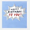 Bang Birthday Card>Caroline Gardner Store