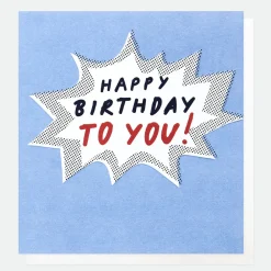 Bang Birthday Card>Caroline Gardner Store