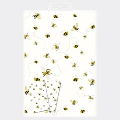 Bees Wrapping Paper and Tags Set of 2>Caroline Gardner Cheap
