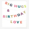 Big Hugs & Love Bunting Birthday Card>Caroline Gardner Cheap