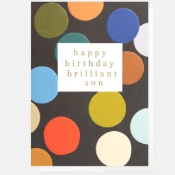 Big Spot Birthday Card For Son>Caroline Gardner Flash Sale