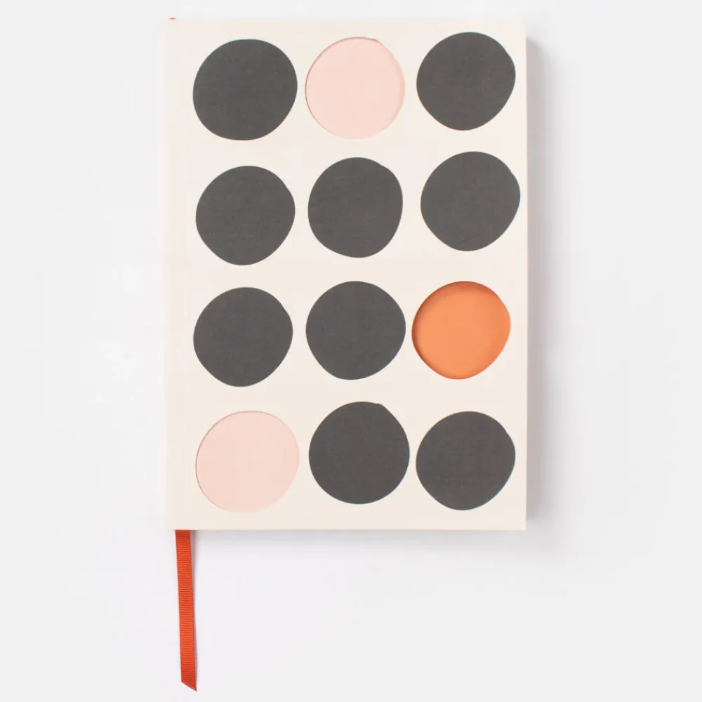 Big Spot Cut Out Soft Cover A5 Notebook>Caroline Gardner New