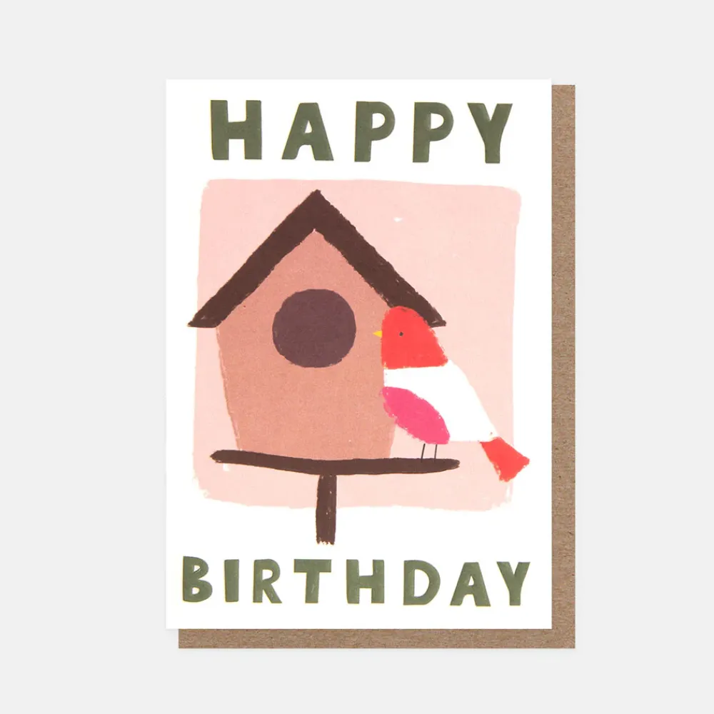 Bird Box Happy Birthday Card>Caroline Gardner Fashion