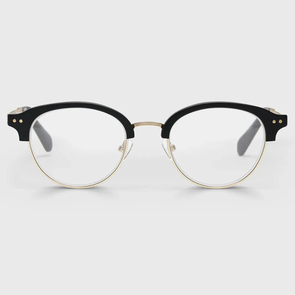 Black 'Dial Up' Reading Glasses>Caroline Gardner Flash Sale