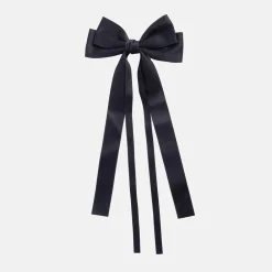 Black Double Ribbon Bow Hair Clip>Caroline Gardner Cheap