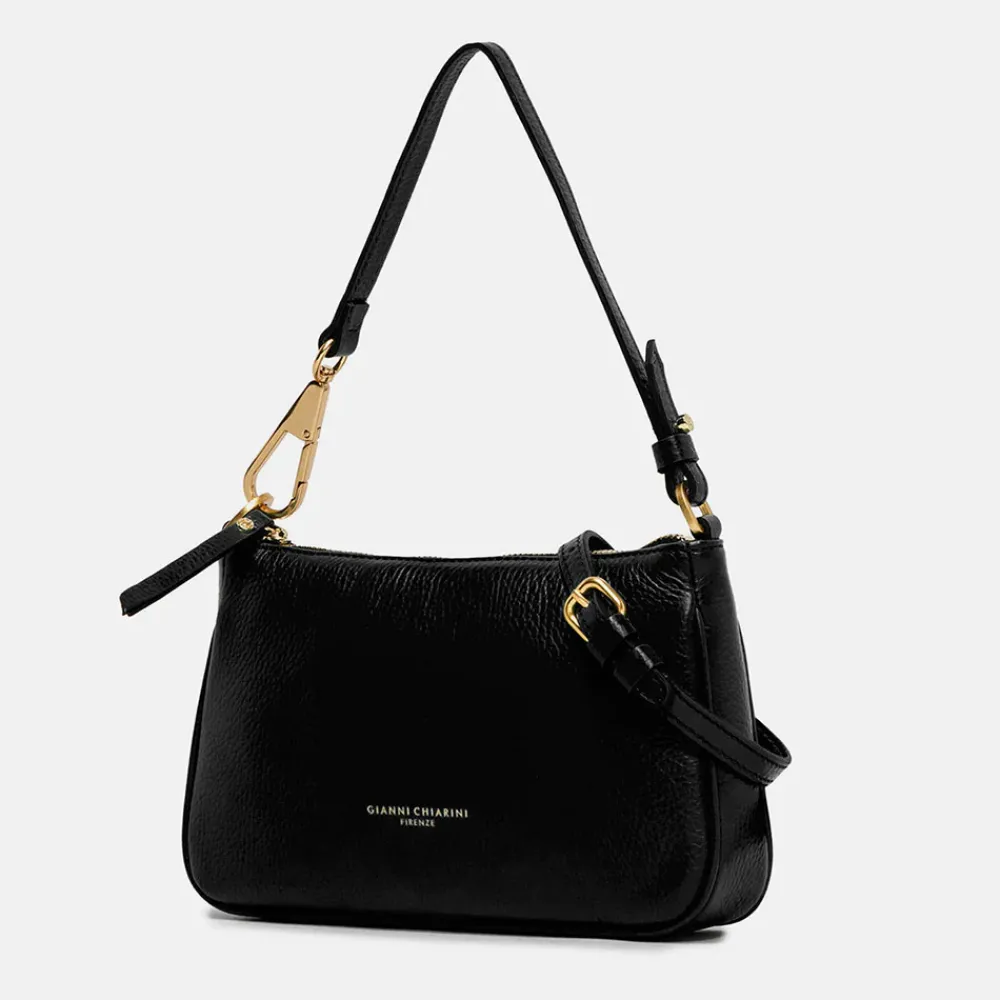 Black Leather Brooke Bag>Caroline Gardner Flash Sale