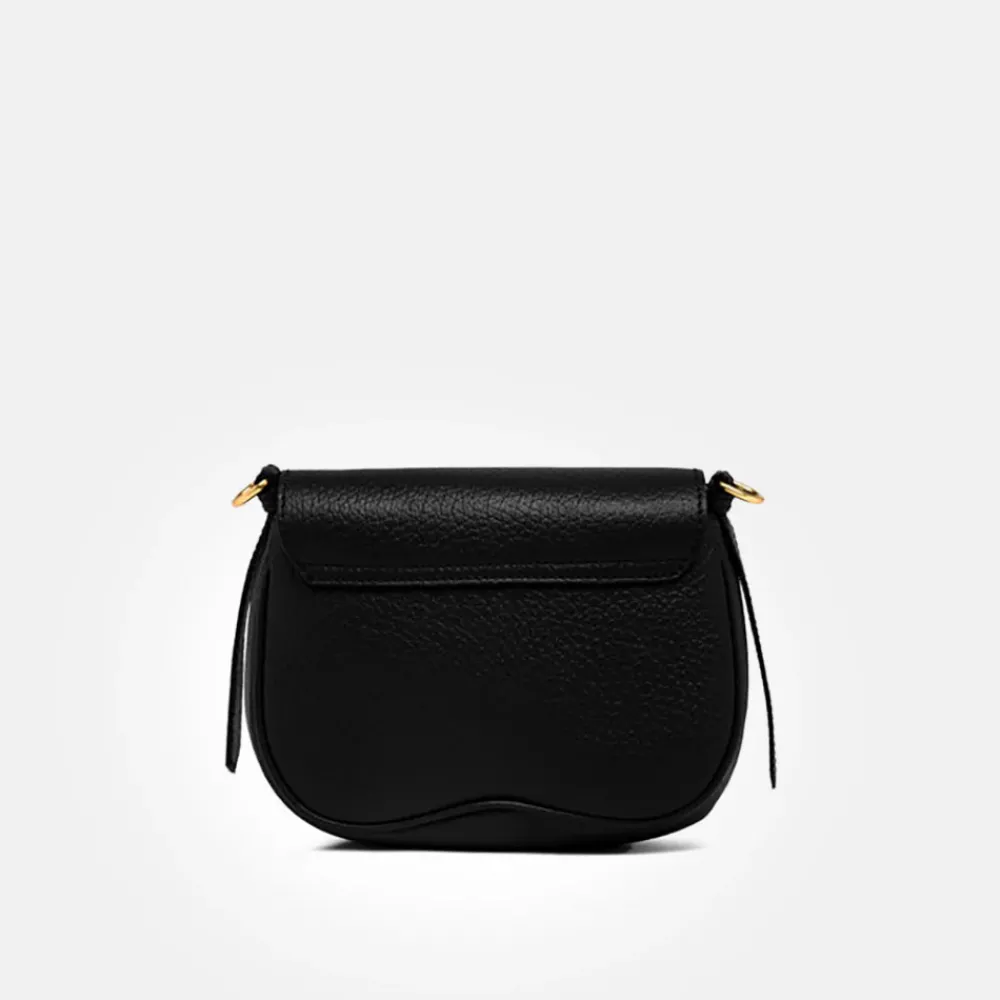 Black Leather Chiara Bag>Caroline Gardner Clearance