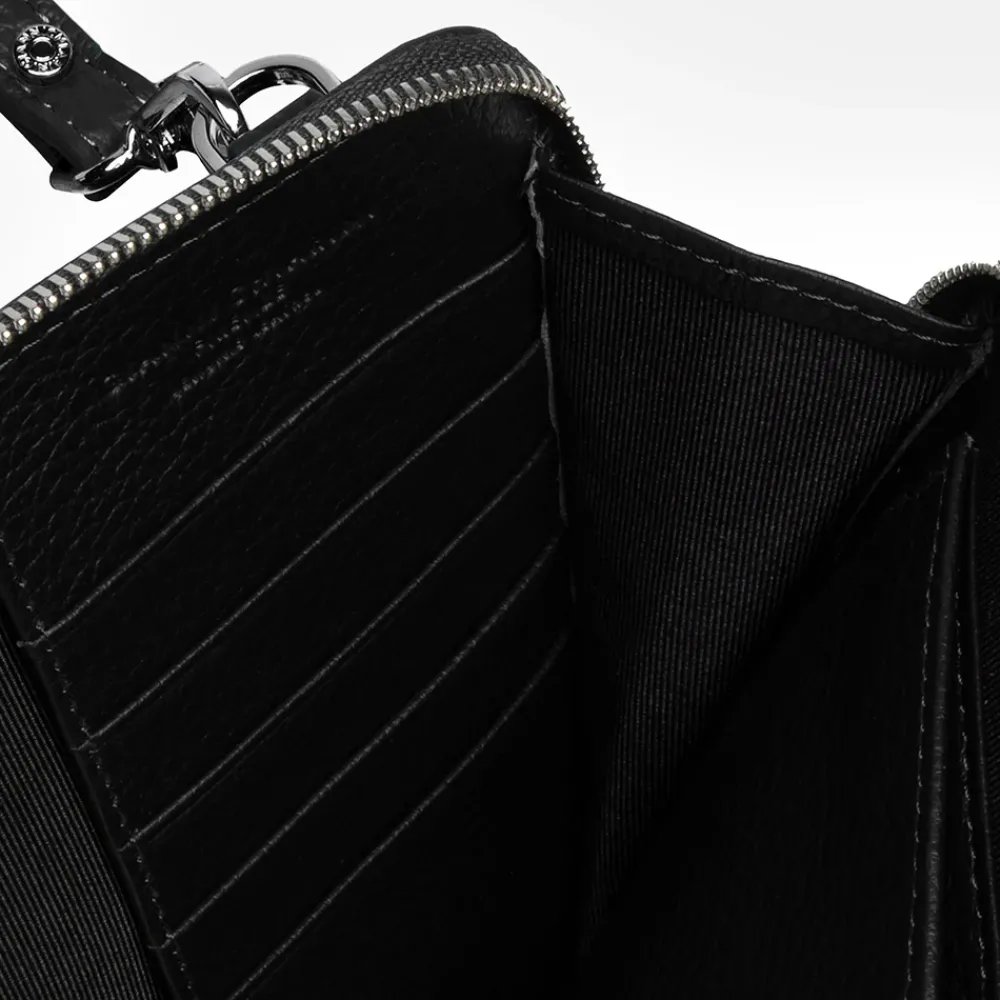 Black Leather Dollaro Phone Bag>Caroline Gardner Best Sale