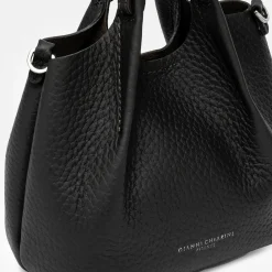 Black Leather Dua Large Tote Bag><noscript><img width=