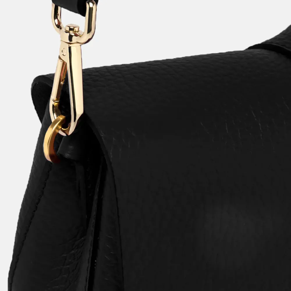 Black Leather Helena Baguette Bag>Caroline Gardner Hot