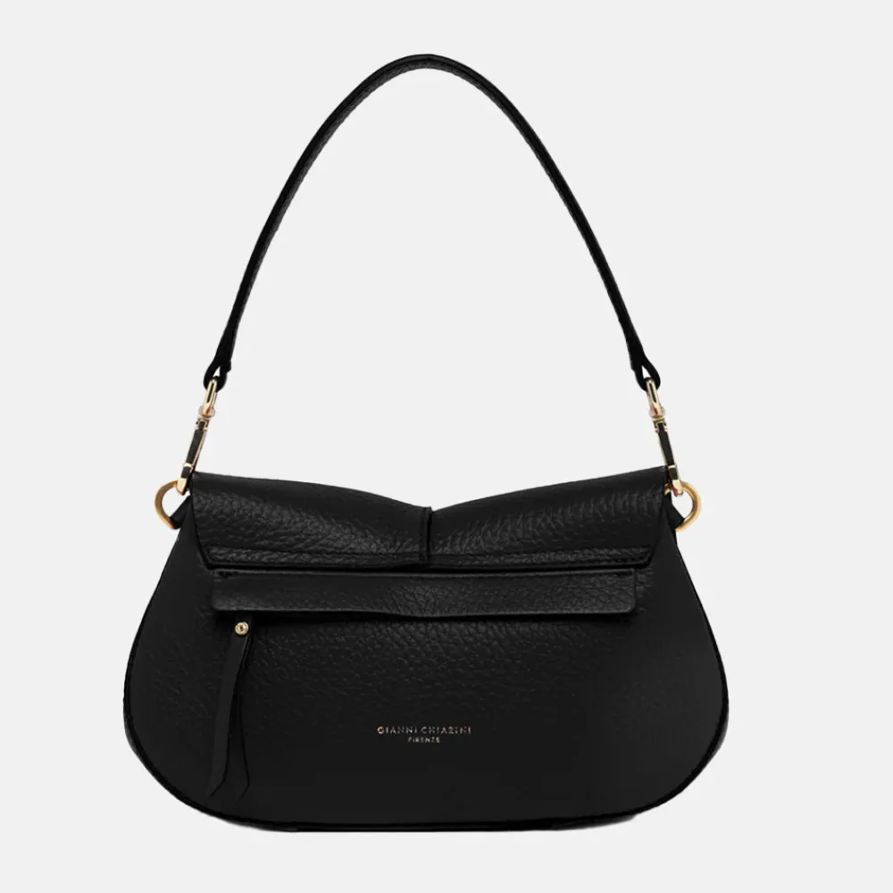 Black Leather Helena Baguette Bag>Caroline Gardner Hot