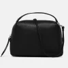 Black Leather Large Alifa Bag>Caroline Gardner New
