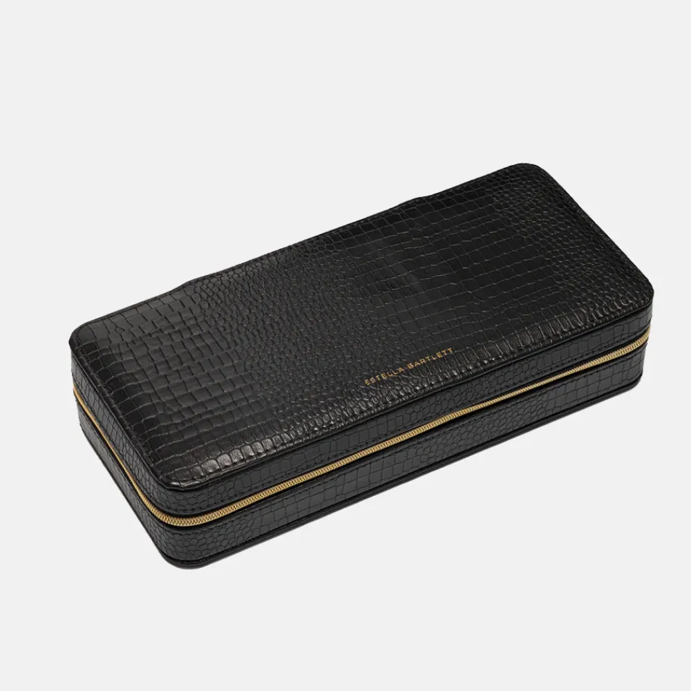 Black Long Jewellery Box>Caroline Gardner New