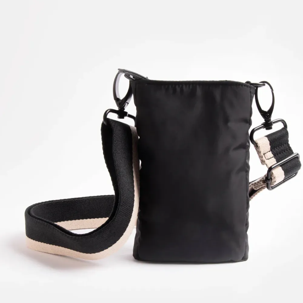 Black Padded Phone Pouch Bag>Caroline Gardner Outlet