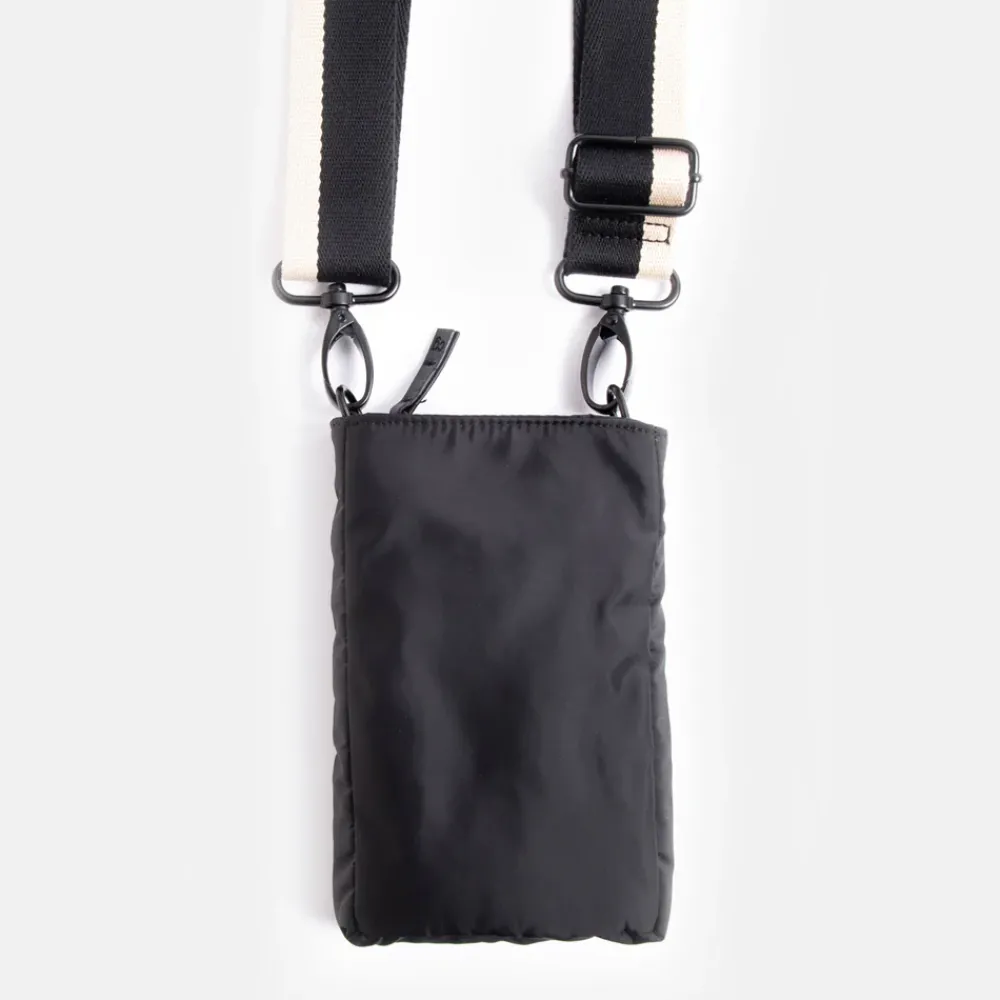 Black Padded Phone Pouch Bag>Caroline Gardner Outlet