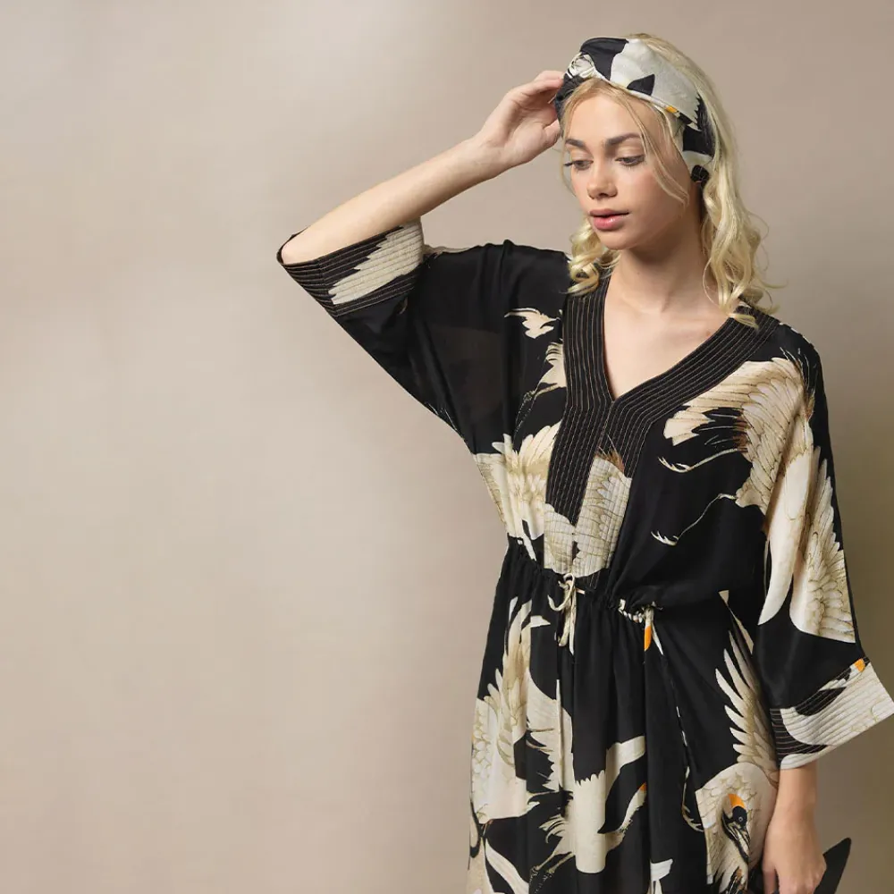 Black Stork Headband>Caroline Gardner Flash Sale