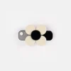 Black/Cream Florence Hair Clip>Caroline Gardner Best
