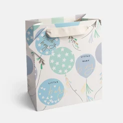 Blue Balloons Baby Boy Medium Gift Bag>Caroline Gardner New
