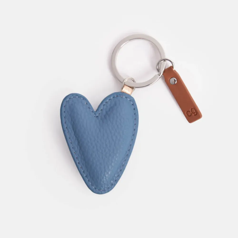 Blue Heart Keyring>Caroline Gardner Clearance