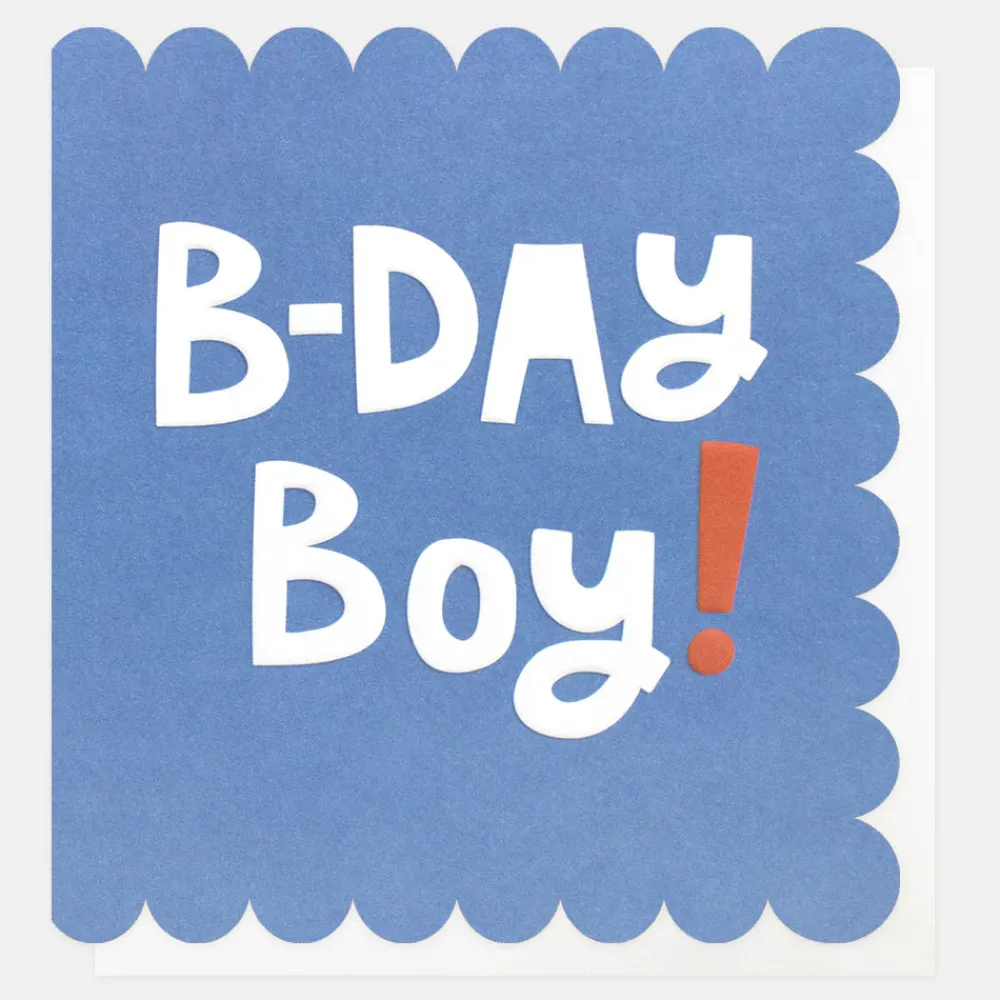 Blue Scallop Birthday Card>Caroline Gardner Best Sale