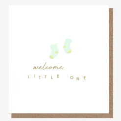 Blue Socks New Baby Boy Card>Caroline Gardner Outlet