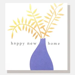 Blue Vase Happy New Home Card>Caroline Gardner Hot