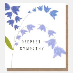 Bluebells Deepest Sympathy Card>Caroline Gardner Best Sale