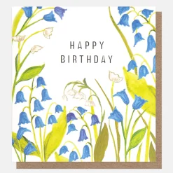 Bluebells Happy Birthday Card>Caroline Gardner Outlet