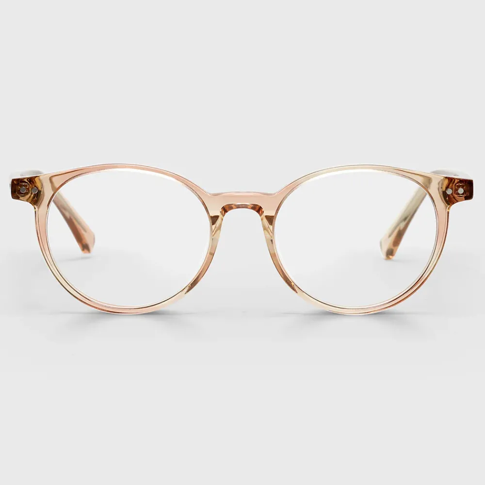Blush Crystal 'Case Closed' Reading Glasses>Caroline Gardner Online