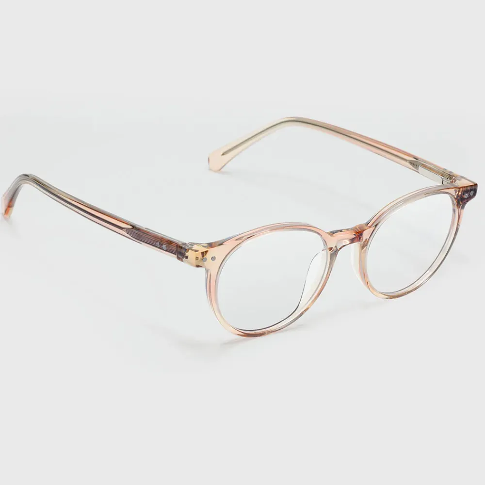Blush Crystal 'Case Closed' Reading Glasses>Caroline Gardner Online