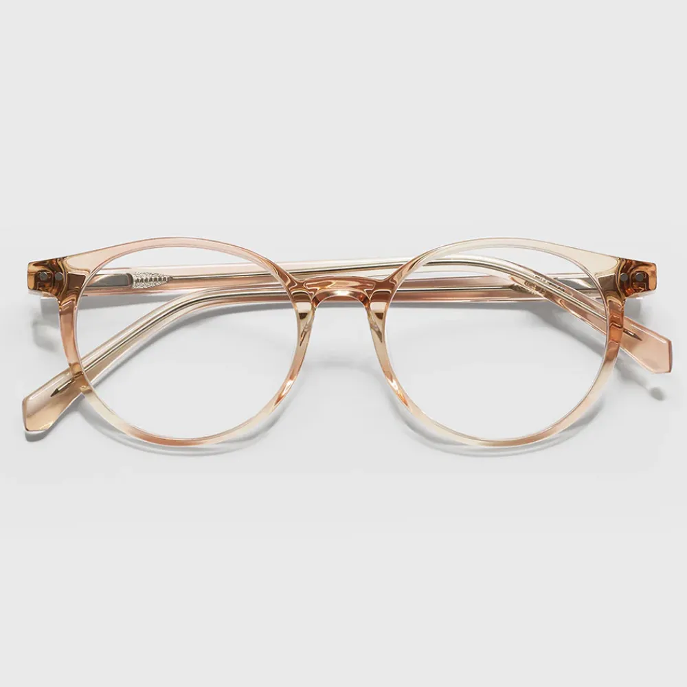 Blush Crystal 'Case Closed' Reading Glasses>Caroline Gardner Online