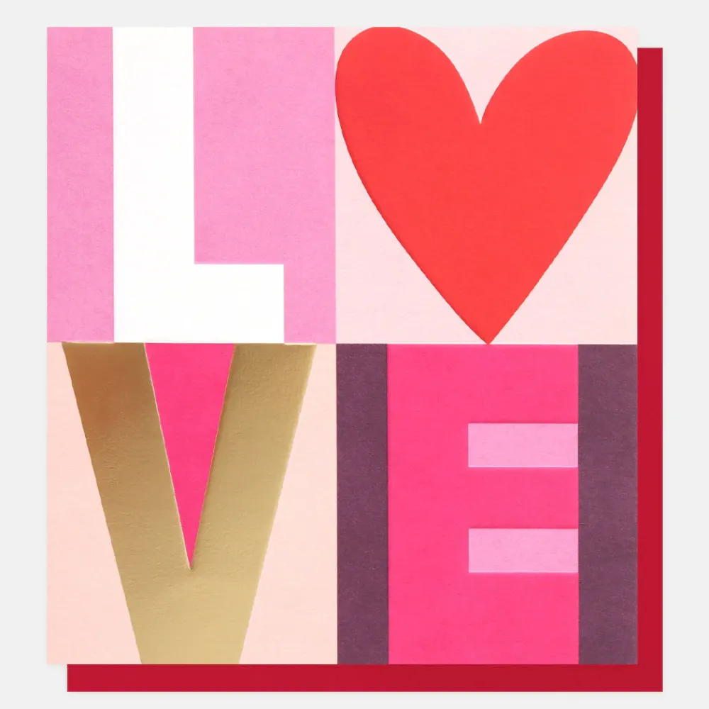 Bold Love Heart Card>Caroline Gardner Cheap