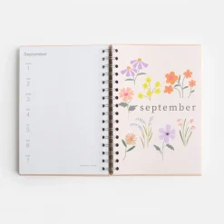 Botanic Blooms 2025 A5 Wiro Diary>Caroline Gardner Outlet