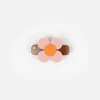Brown/Pink Florence Mini Hair Clip>Caroline Gardner Hot