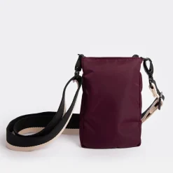 Burgundy Padded Phone Pouch Bag>Caroline Gardner Cheap