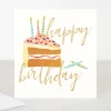 Cake & Candles Birthday Card>Caroline Gardner Shop