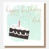 Cake & Confetti Happy Birthday Dad Card>Caroline Gardner Fashion