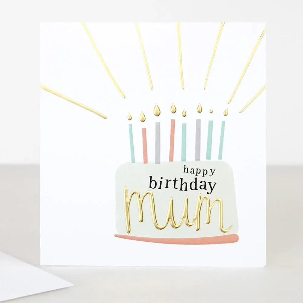 Cake Birthday Card for Mum>Caroline Gardner Shop