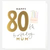 Cake 80th Birthday Card For Mum>Caroline Gardner Discount