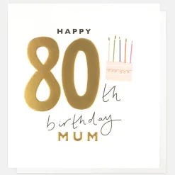 Cake 80th Birthday Card For Mum>Caroline Gardner Discount