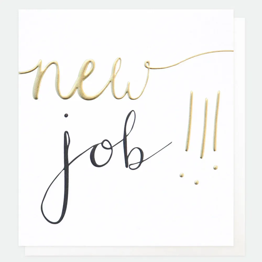 Calligraphy New Job Card>Caroline Gardner Clearance