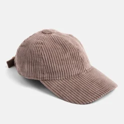 Chocolate Velvet Cord Cap>Caroline Gardner Flash Sale