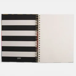Colourblock Hearts Spiral A4 Notebook><noscript><img width=