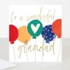 Colourful Balloons Birthday Card For Grandad>Caroline Gardner New